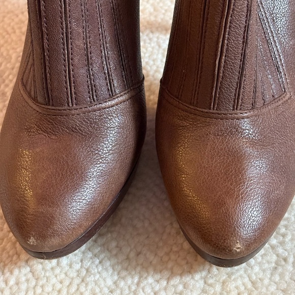 BCBGMaxAzria Brown Booties with Stiletto Design - Picture 12 of 12